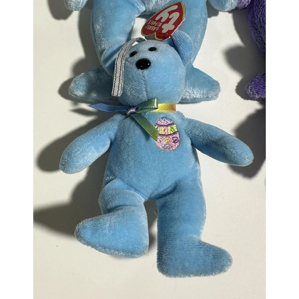 TY Beanie Babies Bears Lot Of 4 Eggs II Eggs III Candies Eggs III Small‎